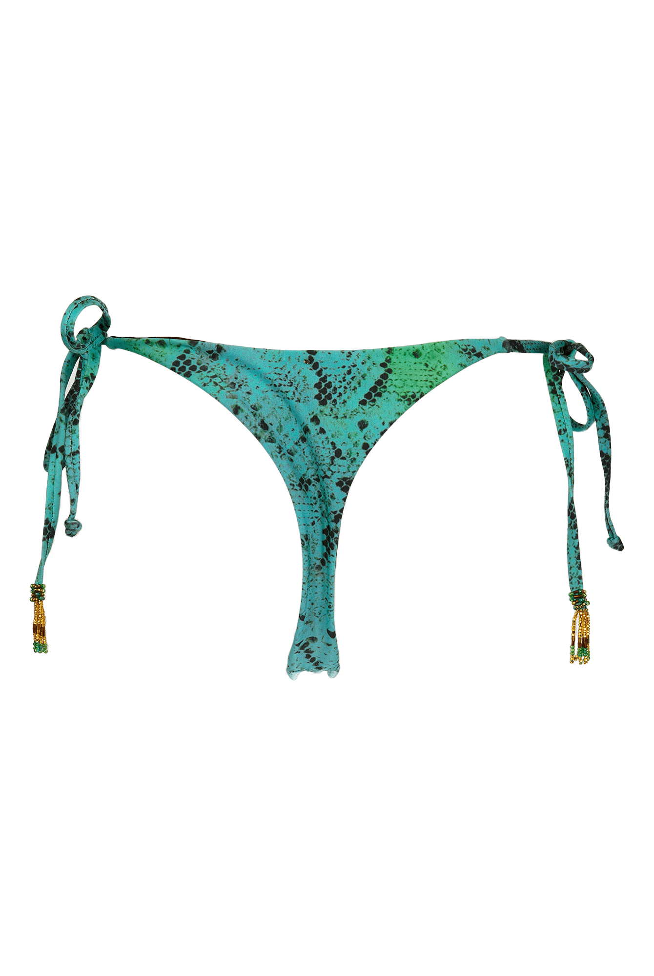 Chia - Rich Green Ombre Bikini Bottom - Calaswim - Calaswim