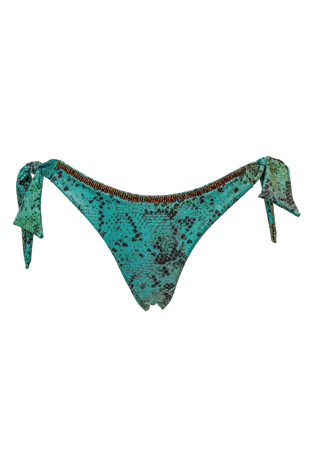 Chia - Rich Green Ombre Bikini Bottom - Calaswim - Calaswim