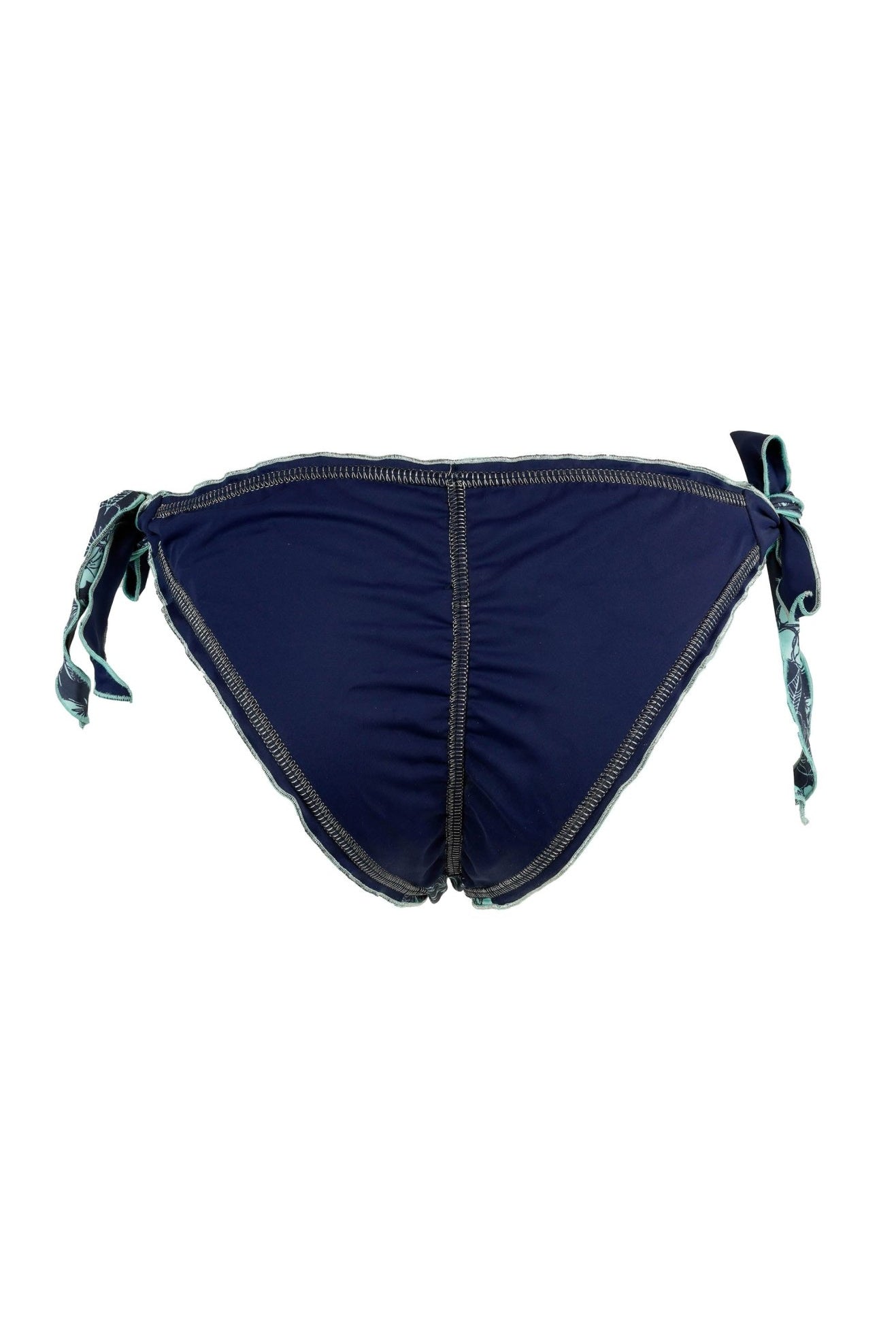 Deia - Floral Pattern Beaded Bikini Bottom - Calaswim - Calaswim